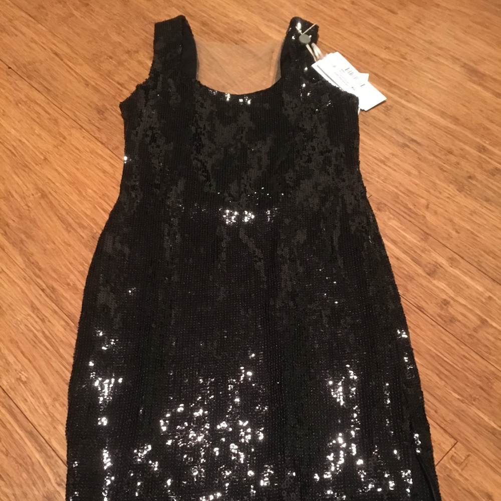 BNWT unique Gil Santucci sequin dress